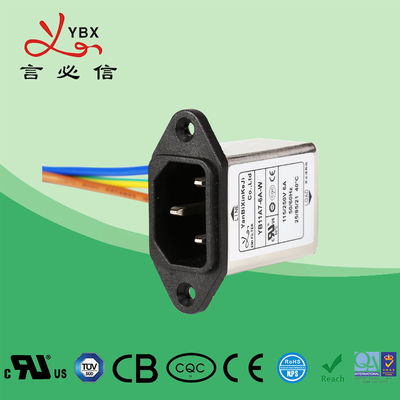 Yanbixin Electromagnetic Interference Filter 1-10A 90 Degree Long Working Life