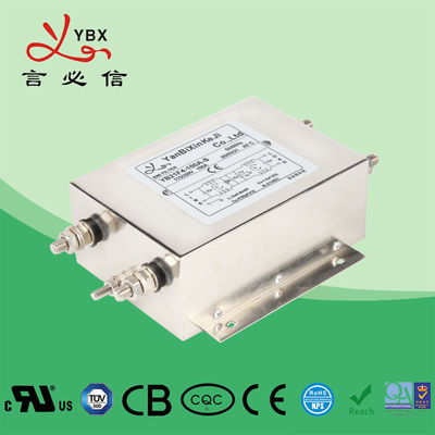 50/60Hz Low Pass Power Supply Noise Filter 50A 250V 440VAC For Machine