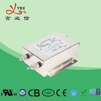 High Performance Low Pass EMI Filter 10A 120V 250VAC CE Certification