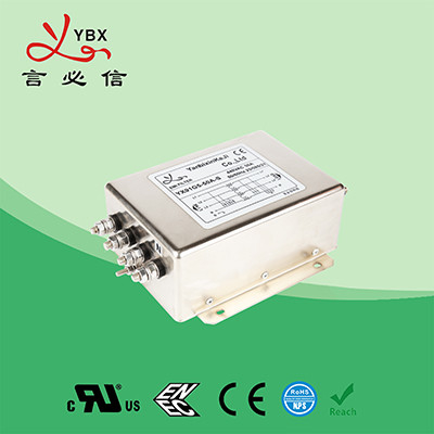 YX82G5-40A-S 40A Emi Power Line Filters Three Phase Filter 250V