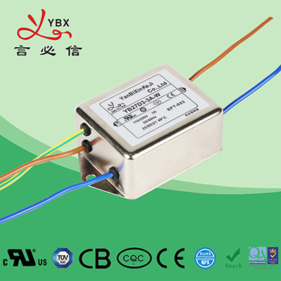 CQC CE ROHS 115v 250v Power Line Low Pass EMI EMC Filters
