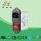 6A 250VAC 50-60Hz Power Line EMI Filter 40°C Environmental Temperature
