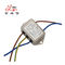 10A DC Line Noise Filter , Plug In Video Active Power Filter Metal Case