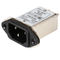 IEC Socket Plug In RFI Filter 115VAC 250VAC 3A 6A 10A Emi Rfi Noise Filter