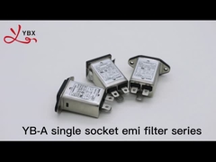 YB-A series single socket emi filter