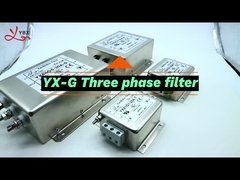High-current three phase filter for industrial equipment