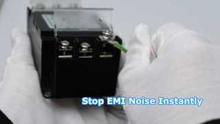 YBX New Type Single-Phase Filter  Plastic Housing EMI/EMC Filter With Terminal Block Cover Showcase