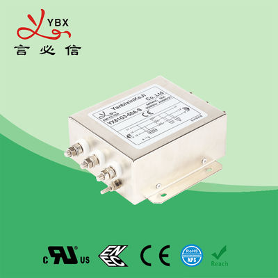 Yanbixin Electronics Three Phase Rfi Filter CQC CE ROHS CUL TUV Certification