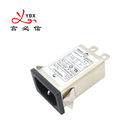 IEC Socket Type EMI Filters Low Pass Power Filters 6A Low Leakage Current