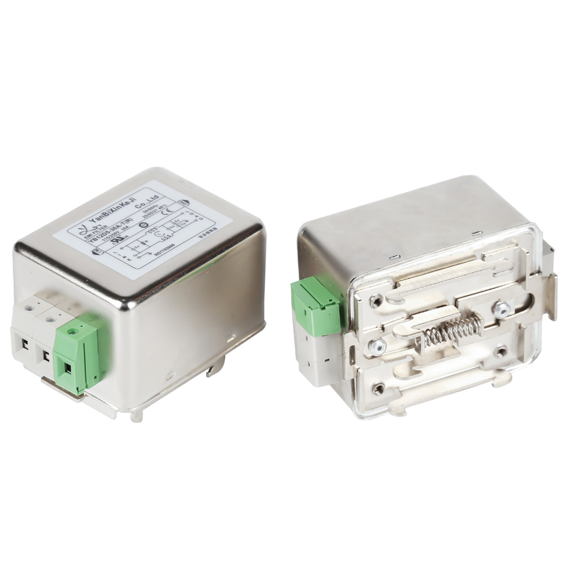 DIN Rail AC Power Noise Filter Single Phase Power Line Filter For Electronic Equipment