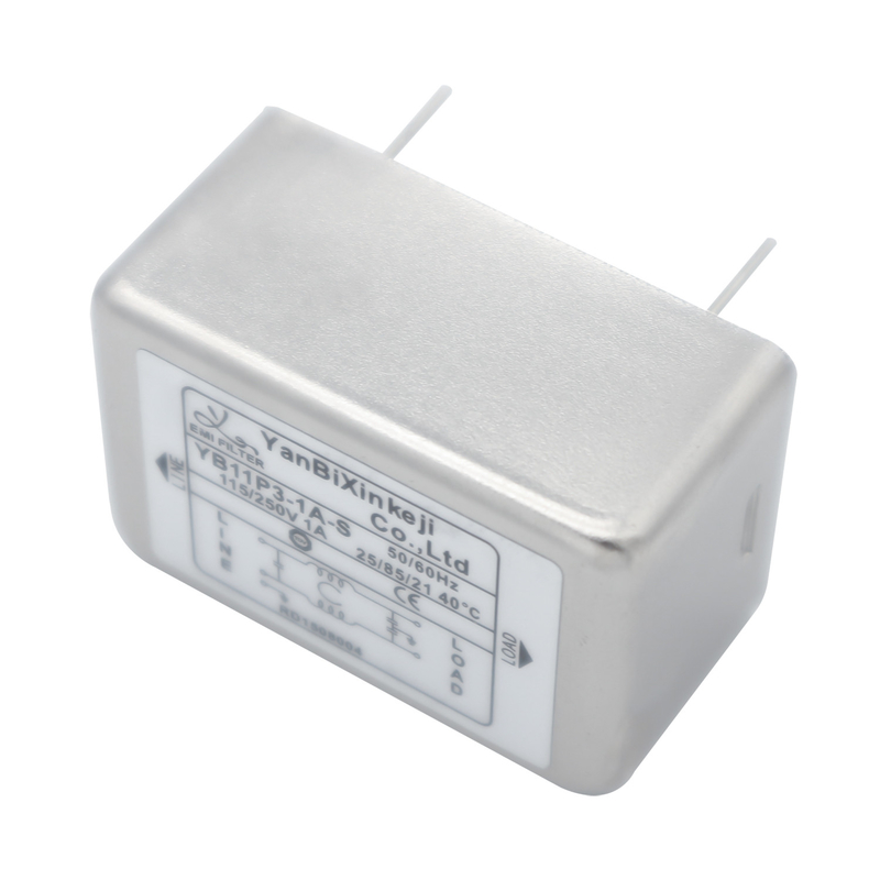 1A 3A 6A PCB Special Emi Filter Low Current Power Line Filter For PC Boards