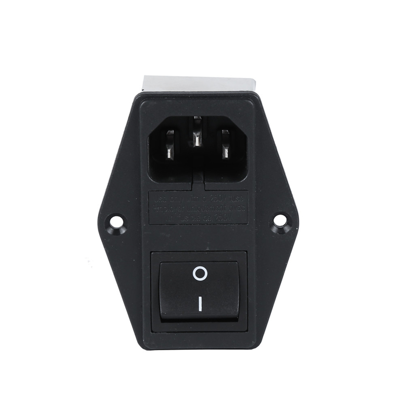 Yanbixin 8A 250VAC Power Enrty Module Filter IEC C12 Inlet EMI Filter For Power Switch