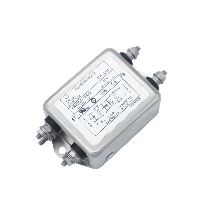 8A 220V EMI Filter High Performance Dual-Stage Single Phase Filter For Surgical Equipment