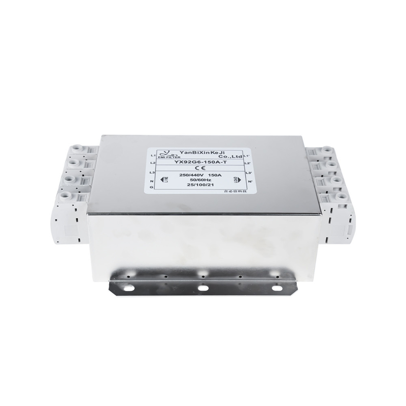 440V Three Phase Four Wire Filter 150A EMI Suppression Filter For Industrial Application