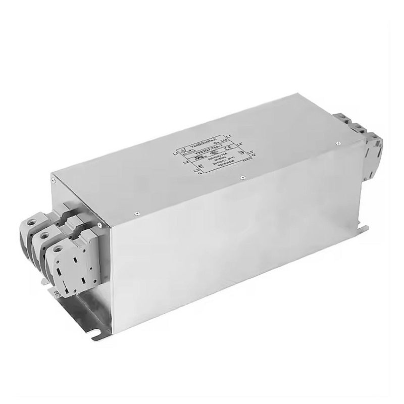 200A 3-Phase 4-Line EMI Filter For Charging Stations, EV Chargers, And Electric Vehicle Power Systems