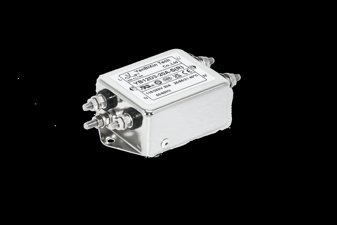 90db Low Pass Emi Filter 1450VDC Electromagnetic Interference Filters