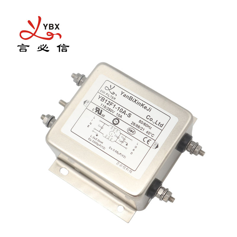 115V/250VAC 1A~20A Low Pass EM Filter General Purpose Filters