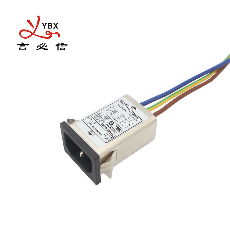10A 220V Power Line Filter IEC Inlet EMI Filter With Socket For Home Appliance