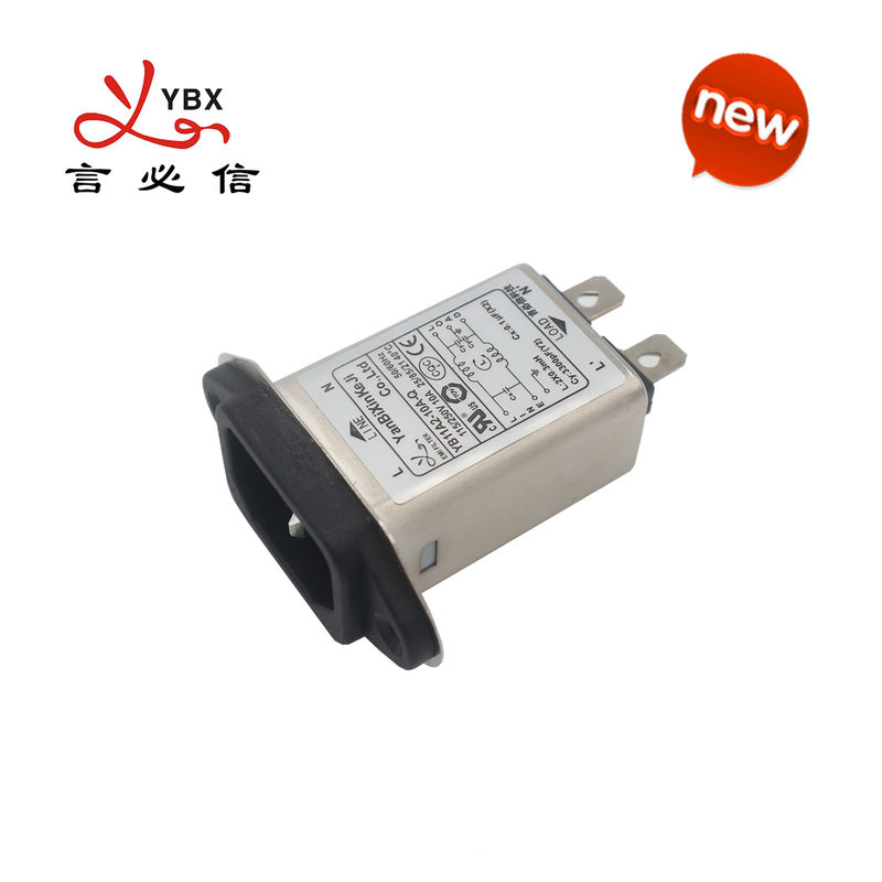 50/60Hz IEC C13 Inlet Filter 1A~10A Socket EMI Noise Filter For Home Appliance