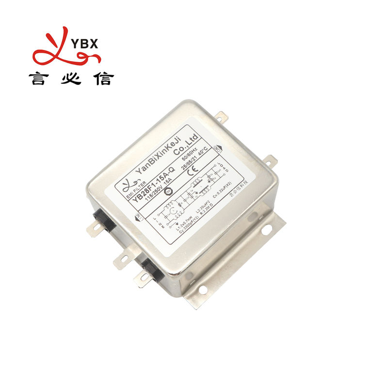 YB28F1-15A-Q EMI Power Filter Fast Terminal Output Low Pass Filter