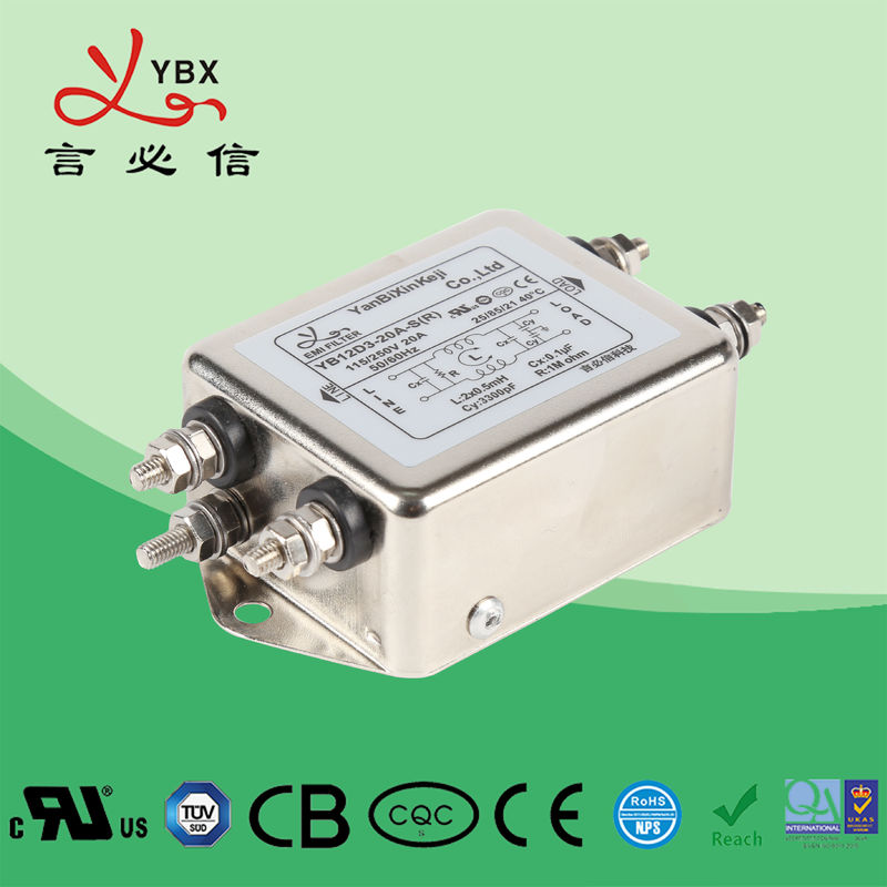 High Performance AC 3 Phase Power Line Filter Customized Service