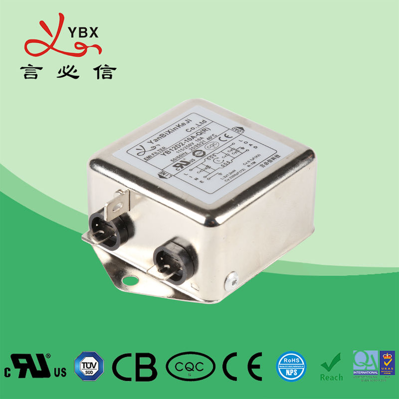 CE Standard 2.5KW Wire AC Power Emi Filter Powr Line Filter For Electronic Equipment