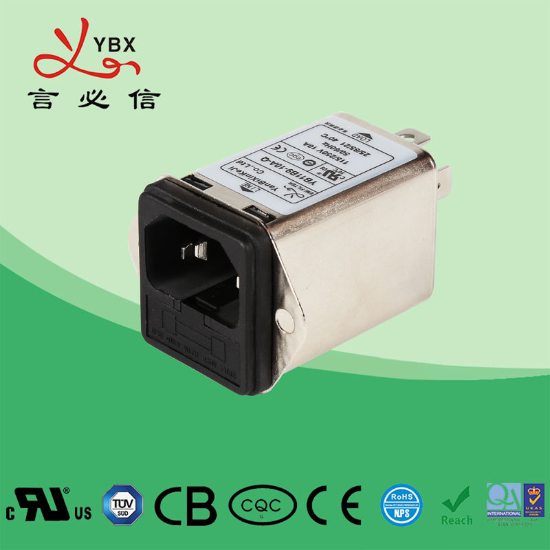 Yanbixin Vending Machine EMI Line Emi Filter Double Fuse CE ROHS Certification
