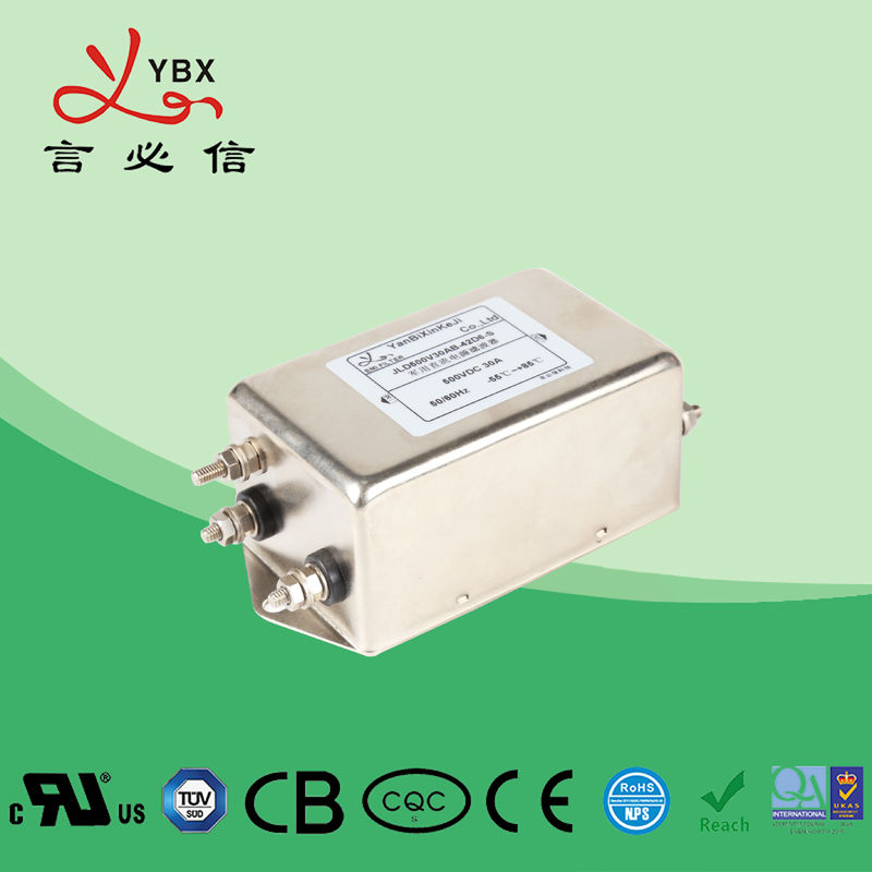 Yanbixin General Coil Single Phase RFI Filter / EMC Filters For AC Power Line