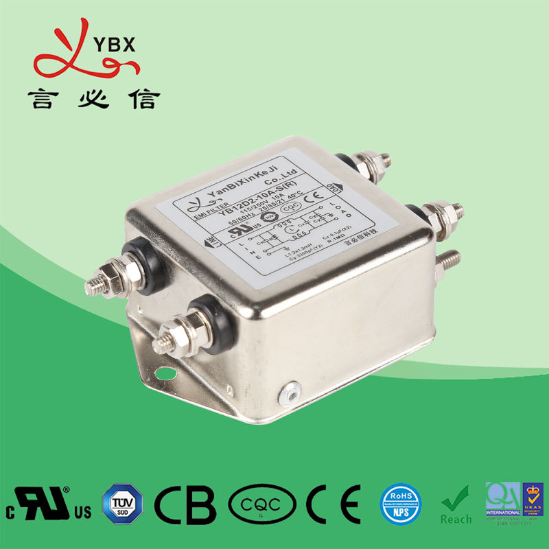 AC Medical Equipment EMI Noise Filter YB27D2-6A-S CE Certification