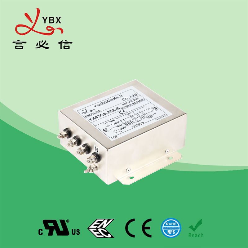 50A AC Converter EMC Noise Filter 12V 24V 48V 80V 250V Eco - Friendly