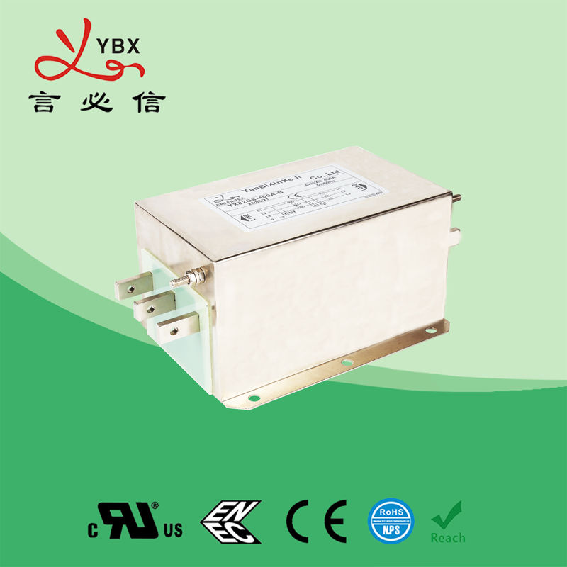Low Pass Inverter EMI Filter , EMI RFI Noise Filter CE Certification