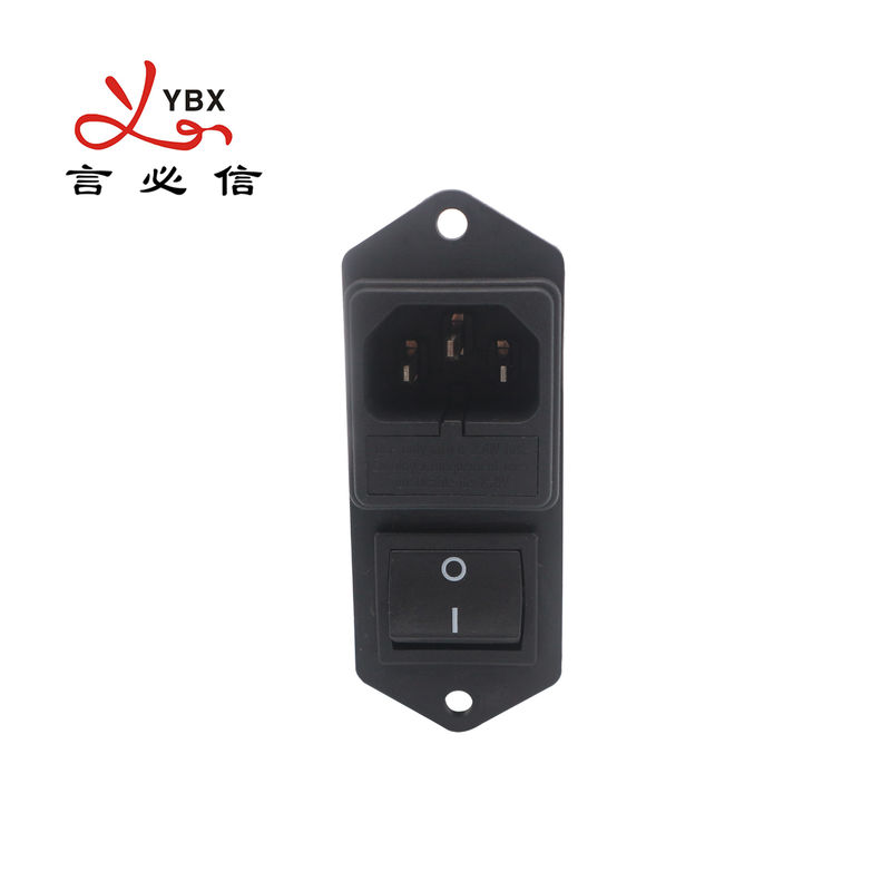 Three In One Socket EMI Filter 1A~10A Power Entry Module Filter For Medical Equipment