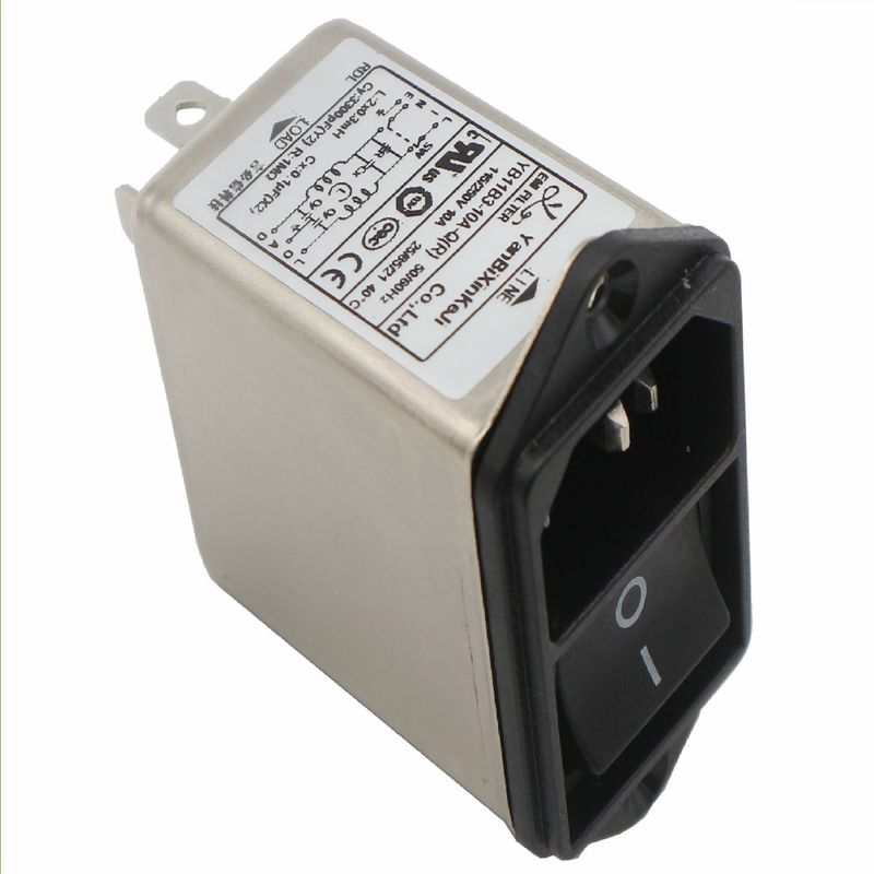 Single Switch Power Line Signal Filter 1450VDC For LED Equipment