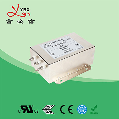 YX91G4-100A-T Three Phase Filter Terminal Block RFI/EMI Filter For Electric Oven
