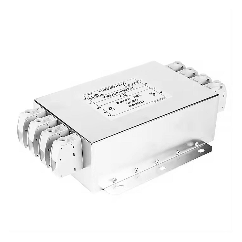 200A 3-Phase 4-Line EMI Filter For Charging Stations, EV Chargers, And ...