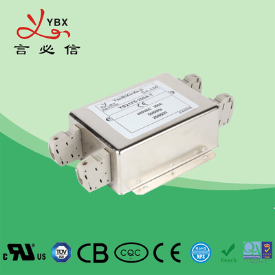 120A 200A Single Phase Emi Filter With Block Terminal Copper Bar