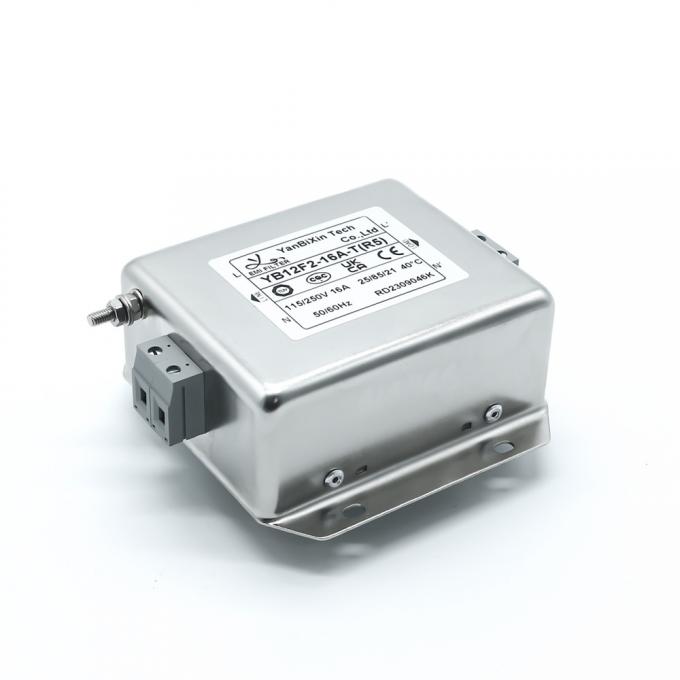 YB12F2 15amp 220V Single Phase Filter Din Rail RFI Filter For ...